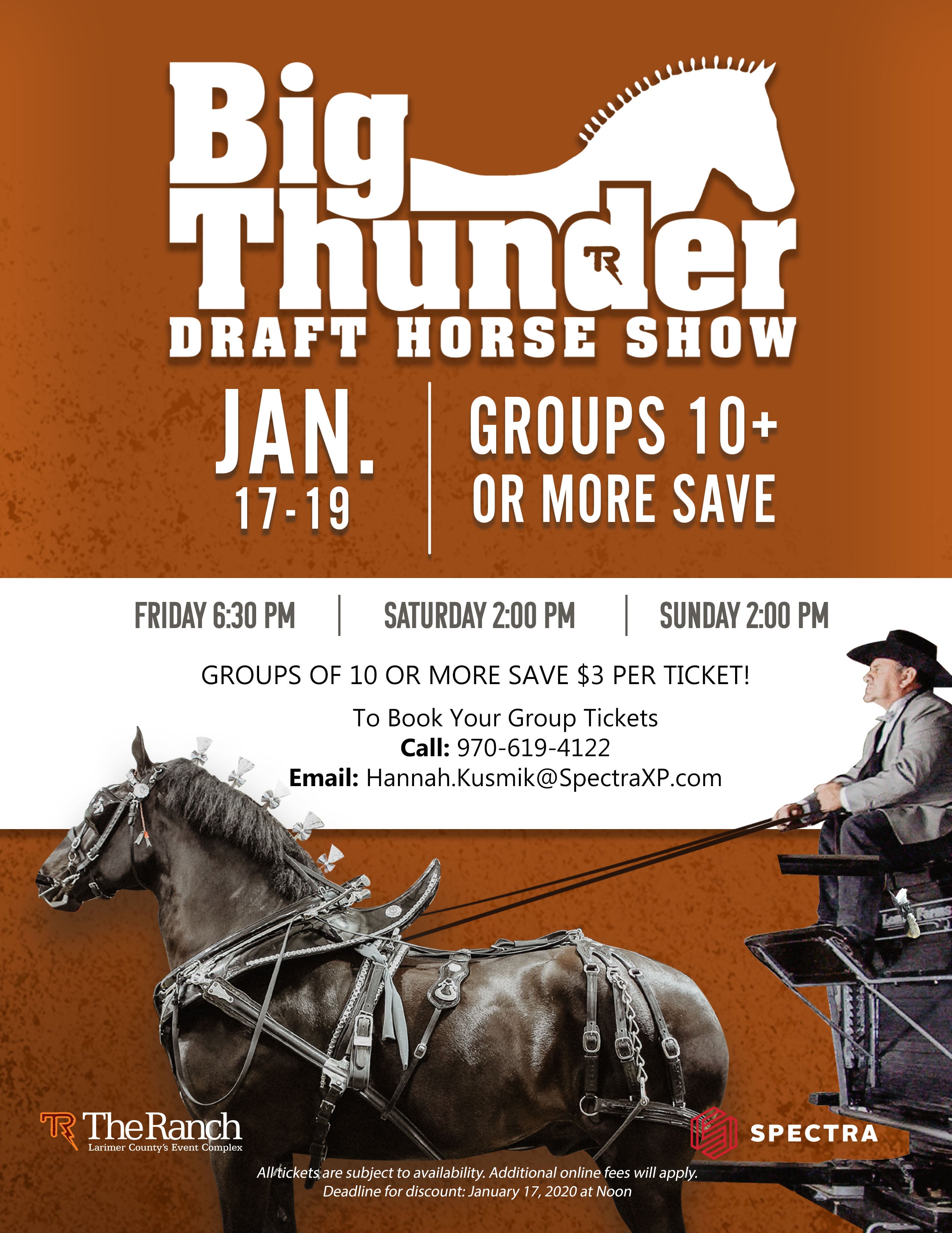 Big Thunder Draft Horse Show 2024 Image to u