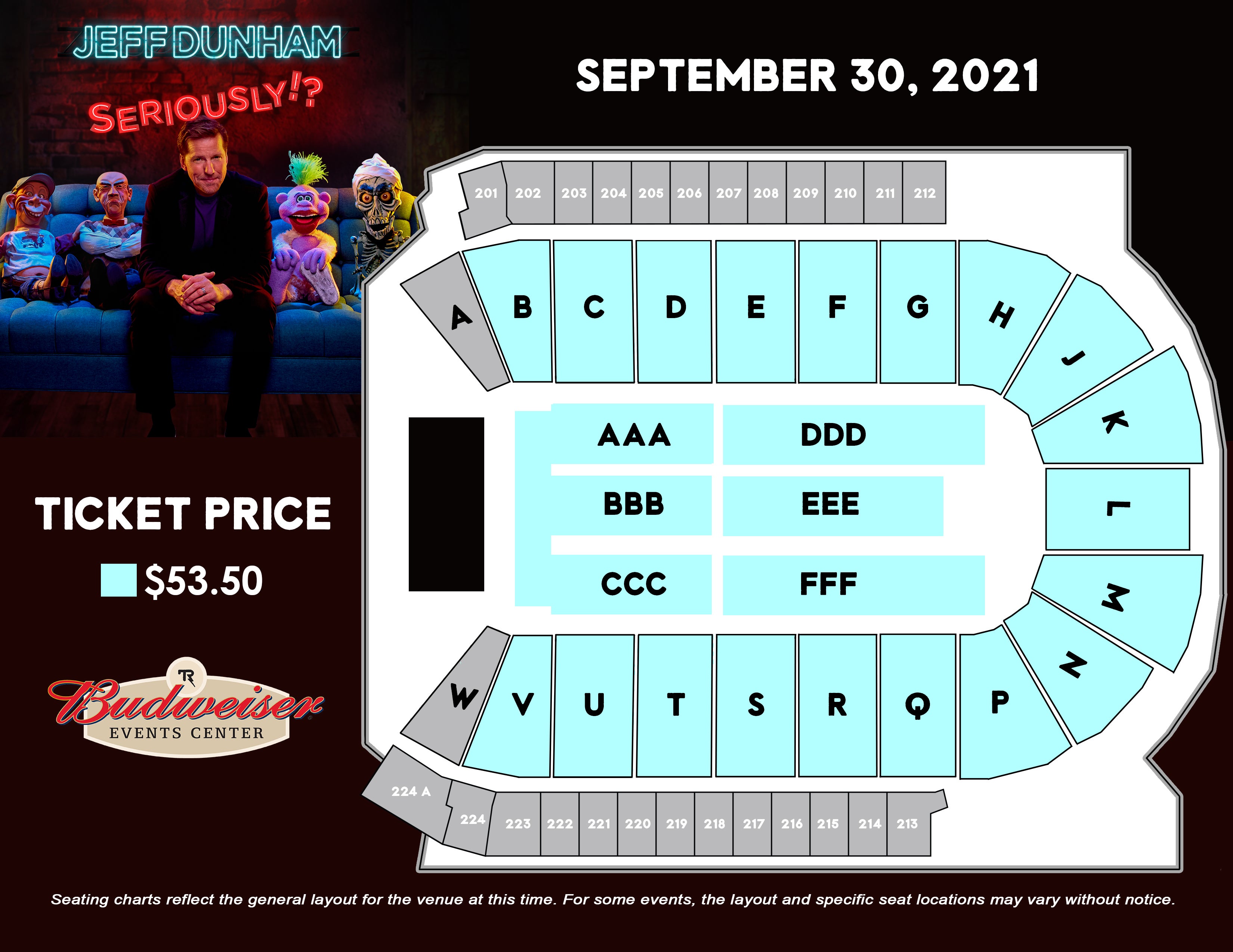Jeff Dunham The Ranch, Larimer County Fairgrounds & Events Complex