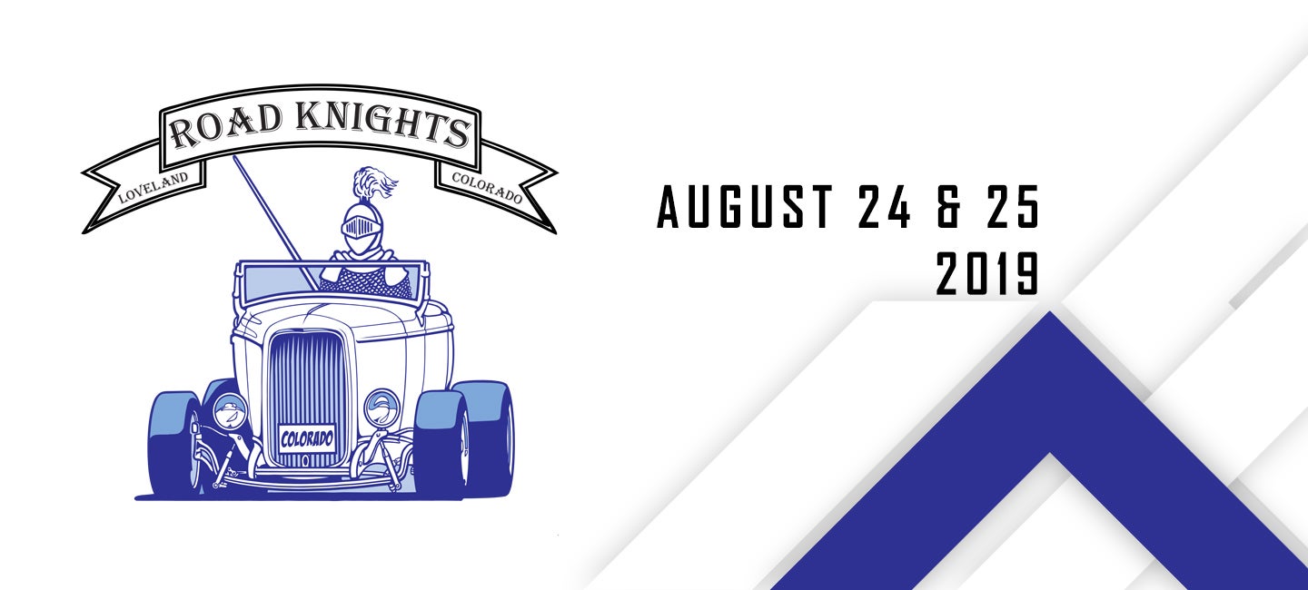 Road Knights Blue light Special Car show