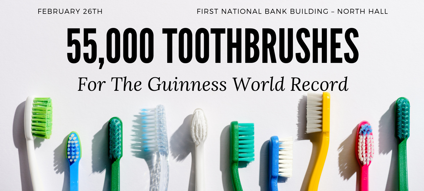 Longest Line of Toothbrushes