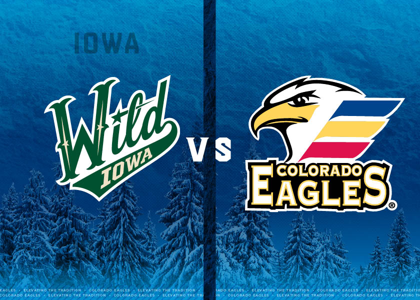 More Info for Colorado Eagles Vs. Iowa Wild