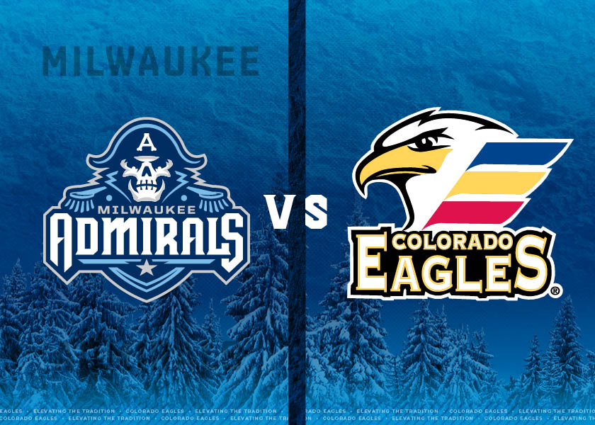 More Info for Colorado Eagles Vs. Milwaukee Admirals 