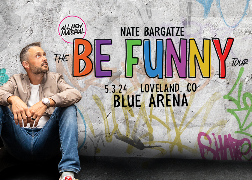 Nate Bargatze The Be Funny Tour The Ranch Events Complex, Loveland