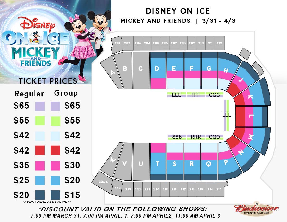 Disney On Ice Budweiser Event Center 2025 Margo Sarette