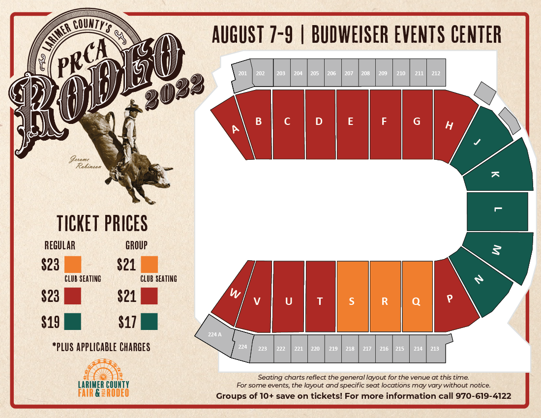 PRCA RODEO The Ranch, Larimer County Fairgrounds & Events Complex