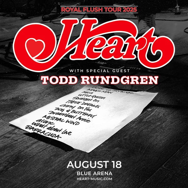 More Info for Heart with special guest Todd Rundgren
