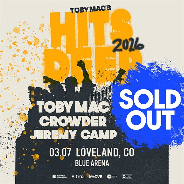 More Info for TOBYMAC with Crowder & Jeremy Camp: Hits Deep Tour