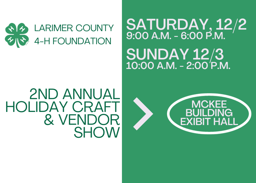 More Info for 4-H Holiday Craft & Vendor Show 