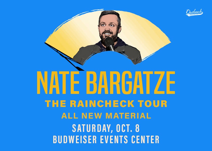 More Info for Nate Bargatze - Raincheck Tour