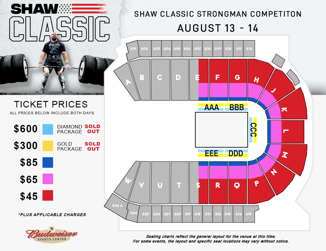 THE SHAW CLASSIC Strongman Competition The Ranch, Larimer County