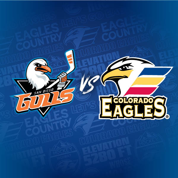More Info for Colorado Eagles Vs. San Diego Gulls