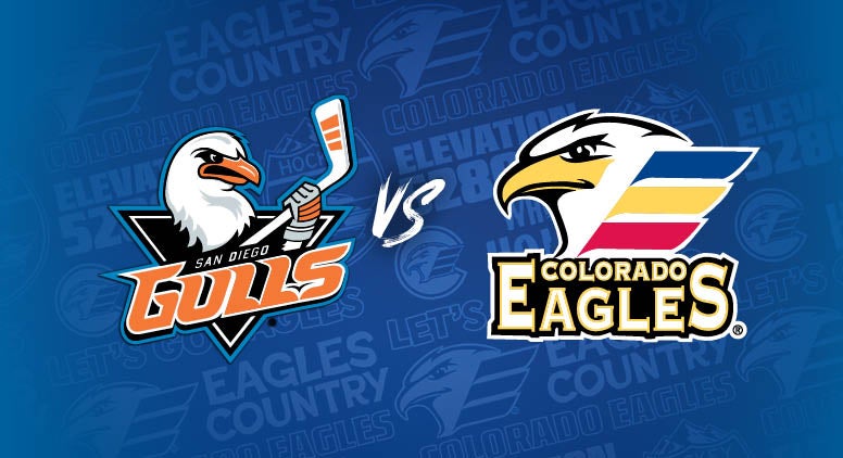Colorado Eagles Vs. San Diego Gulls