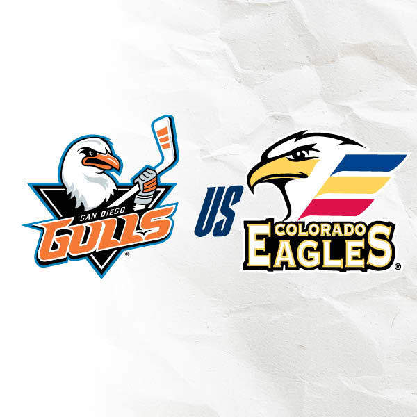 More Info for Colorado Eagles Vs. San Diego Gulls