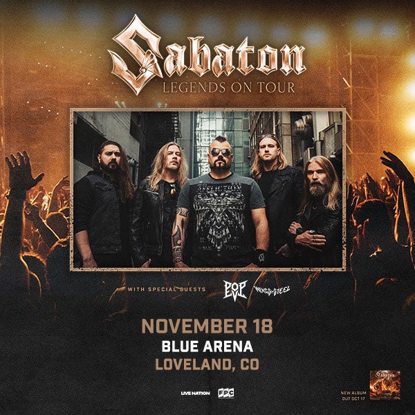 More Info for Sabaton: Legends On Tour   