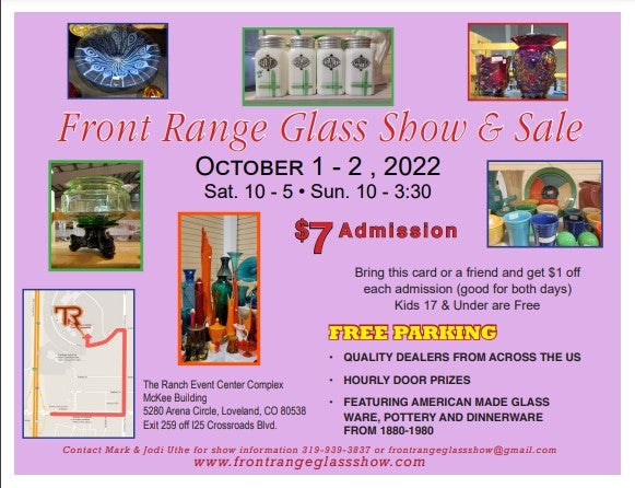 Front Range Glass Show and Sale