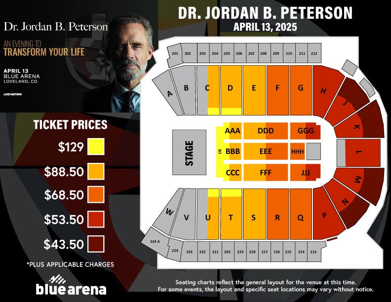 Seating Charts | The Ranch Events Complex, Loveland Colorado