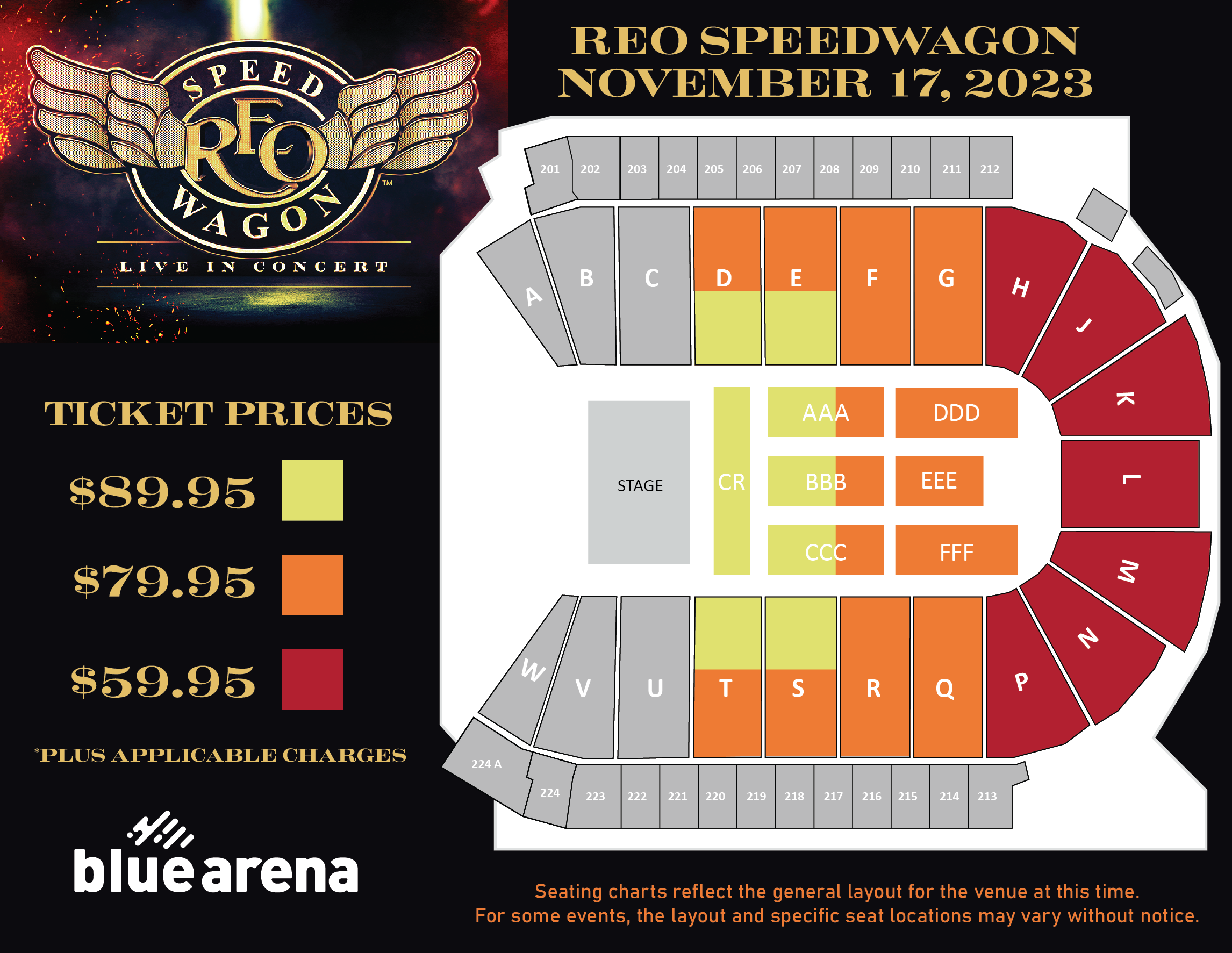 REO Speedwagon Live in Concert The Ranch, Larimer County Fairgrounds