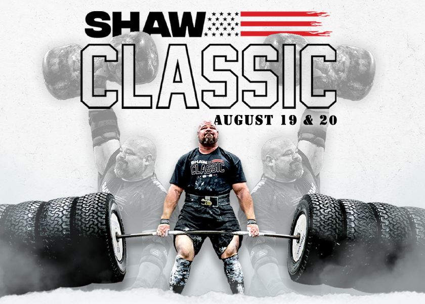 More Info for Shaw Classic Strongman Competition