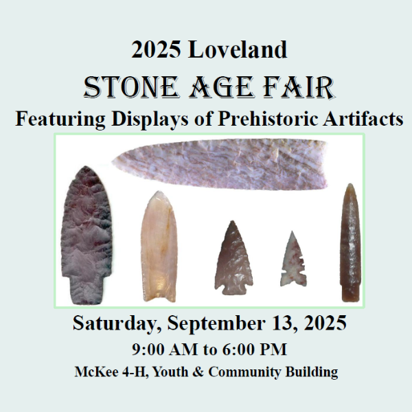 More Info for 91st Loveland Stone Age Fair