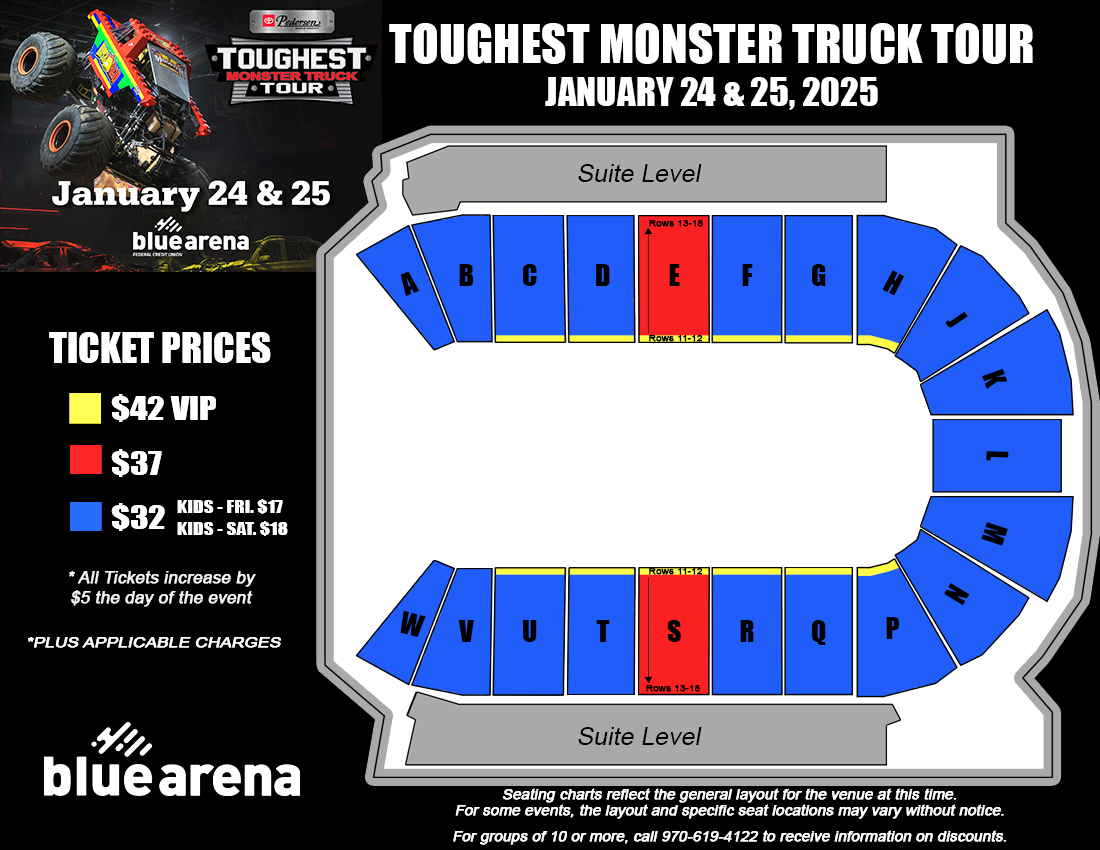 Seating Charts | The Ranch Events Complex, Loveland Colorado
