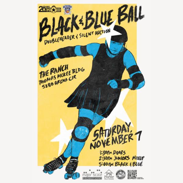 More Info for FoCo Roller Derby: Black & Blue Ball 