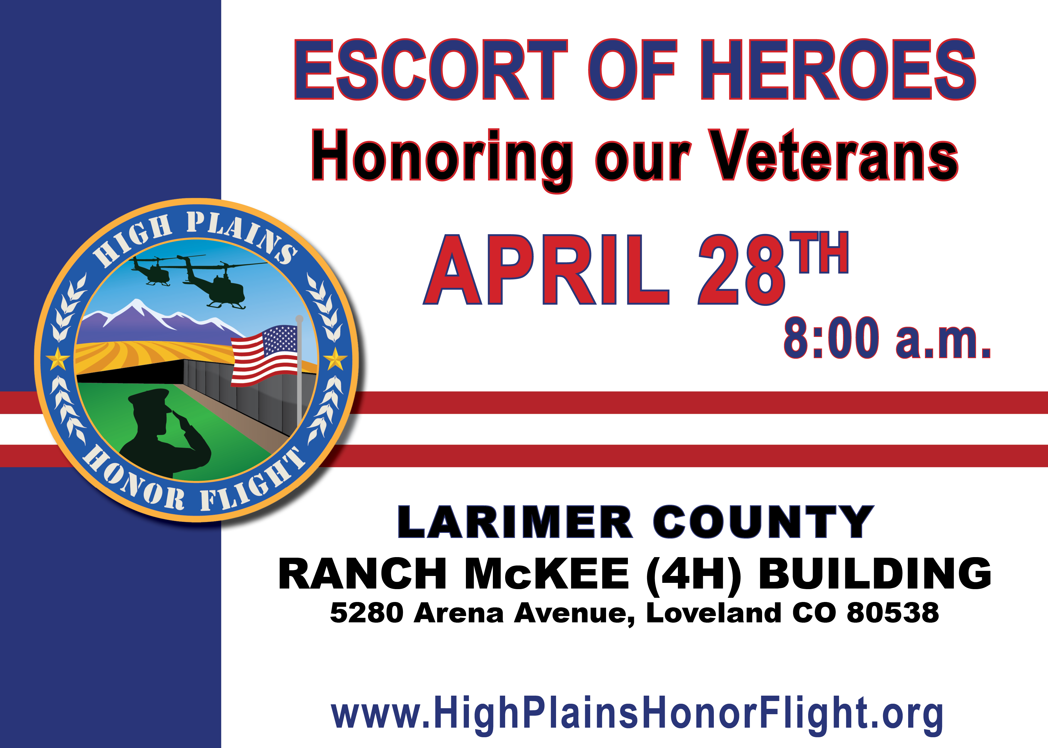 More Info for High Plains Honor Flight Escort of Heroes