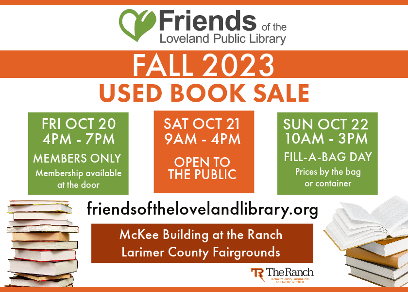 More Info for Friends of the Loveland Public Library 2023 Fall Book Sale 