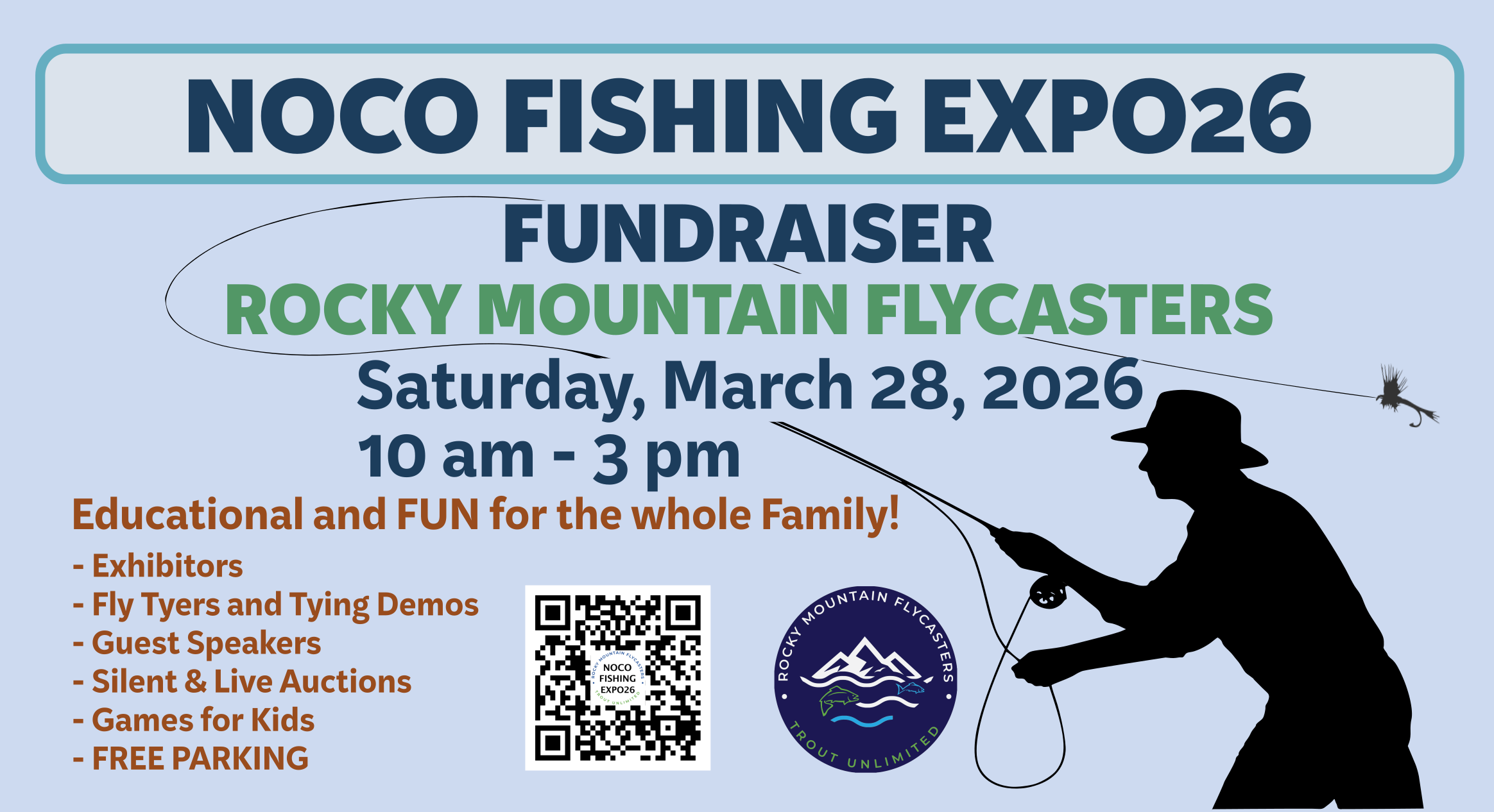 NOCO FISHING EXPO26 - Rocky Mountain Flycasters Fundraiser