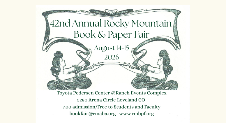 Rocky Mountain Book and Paper Fair