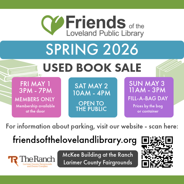 More Info for Friends of the Loveland Public Library Used Book Sale